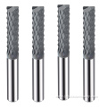 diamond coated popcorn endmills milling cutter for CFRP